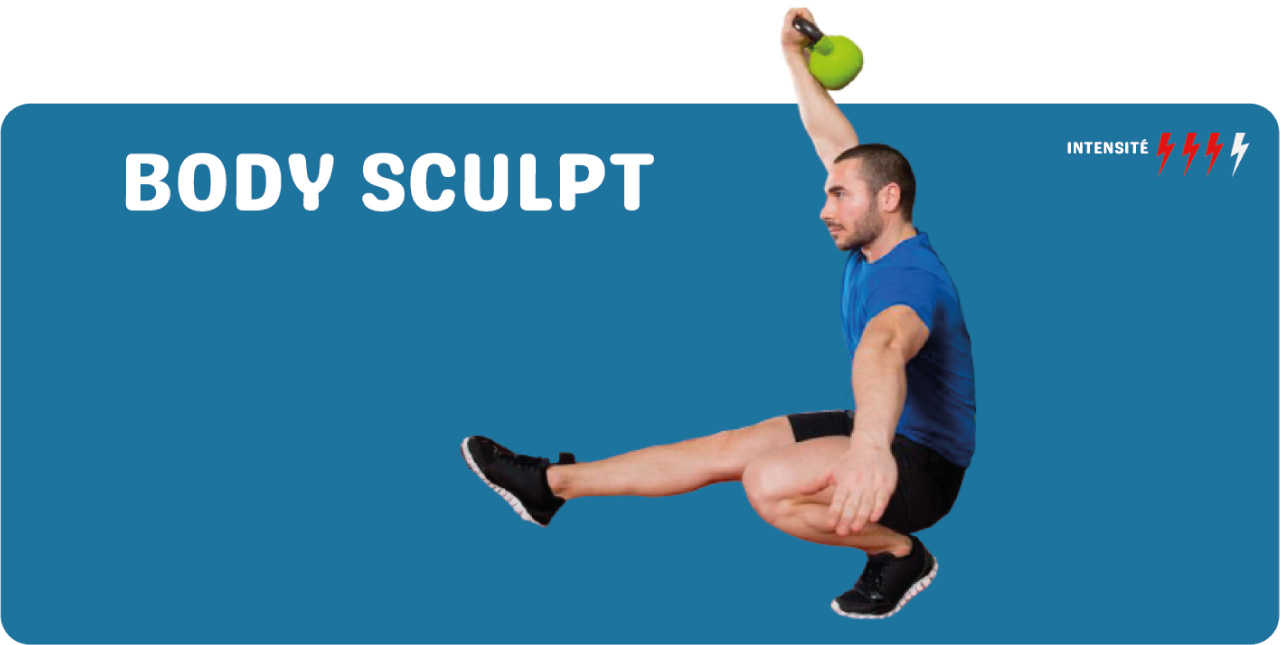 homme en mode body sculpt